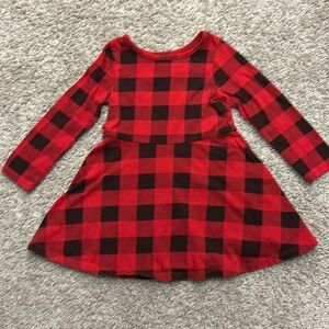 Plaid Holiday Dress